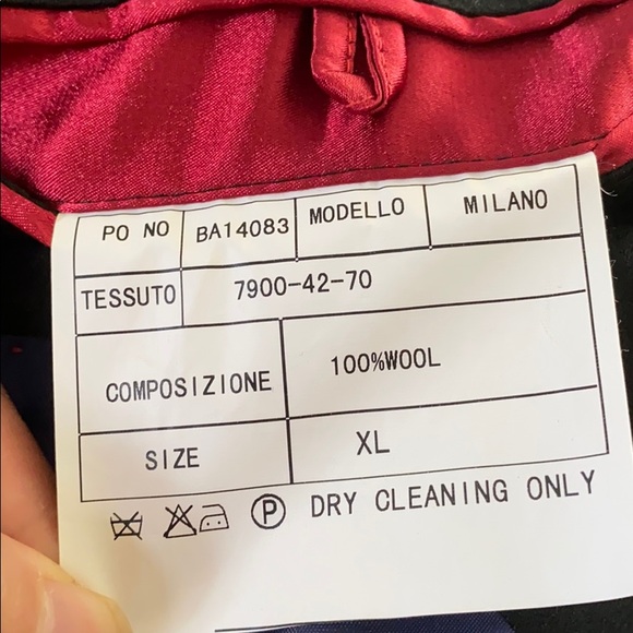 Bartorelli Napoli Mens wool Jacket (size M) - Picture 9 of 9